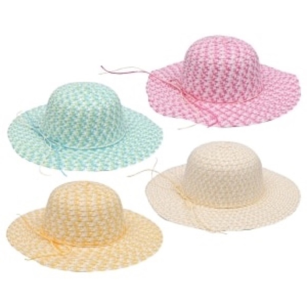 FLOPPY YELLOW SUN HAT FOR GIRL’S NWT - Picture 4 of 5